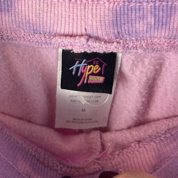 The Hype House TikTok Purple and Pink Sweatpants Size Medium - Picture 3 of 7